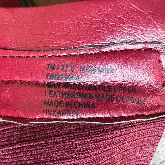 🔥 BCBG Generation Red Zip Combat Boots – Size 7M / 37.5 (NWOT) - Picture 7 of 8